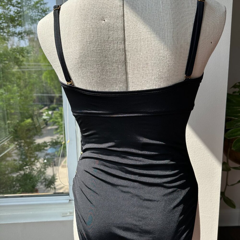 Kenneth Cole Medium Solid Black Side Loop Bandeau… - image 4